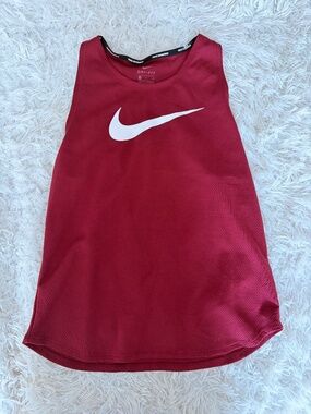 Nike Women's Maroon Racerback Tank
